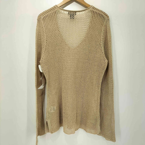 エディーバウアー Eddie Bauer リネンコットン メッシュ ニット サマーニット メンズ import:L