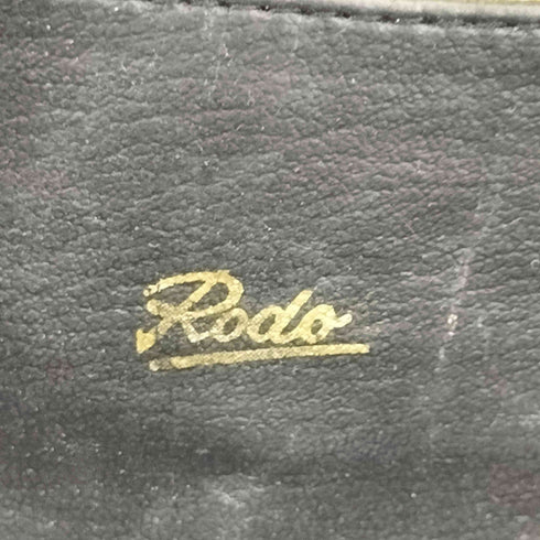 Rodo ラタン編みチェーンショルダーバッグ レディース