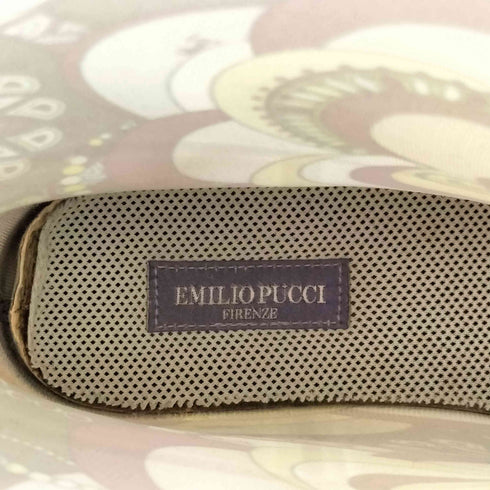 エミリオプッチ EMILIO PUCCI 総柄 レインブーツ レディース 37