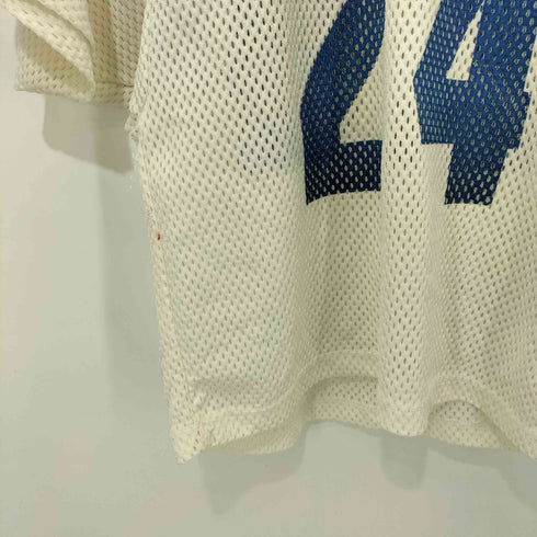 ラッセルアスレチック RUSSELL ATHLETIC 70-80s 金タグ メッシュ 70-80s 金タグ メッシュ フットボール シャツ メンズ import:M