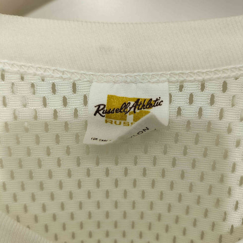 ラッセルアスレチック RUSSELL ATHLETIC 70-80s 金タグ メッシュ 70-80s 金タグ メッシュ フットボール シャツ メンズ import:M