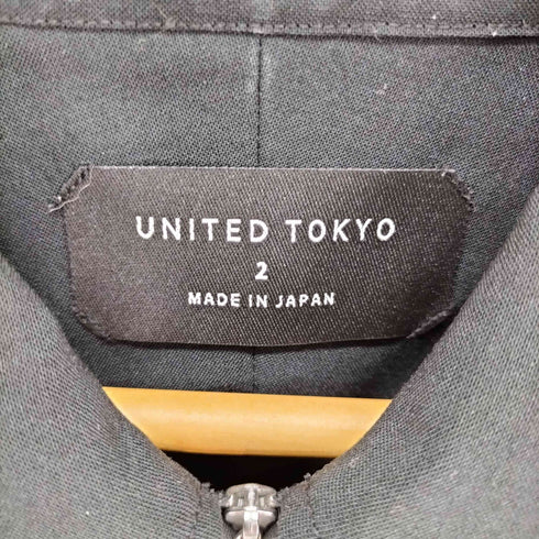 ユナイテッドトウキョウ UNITED TOKYO ハーフジップショートスリーブシャツ メンズ JPN:2