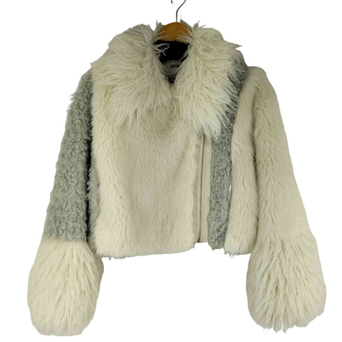 ファーファー furfur エコファーライダースジャケット レディース ONE SIZE