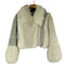 ファーファー furfur エコファーライダースジャケット レディース ONE SIZE