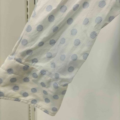 バルバ BARBA NAPOLI ドットデザインシャツ レディース 40