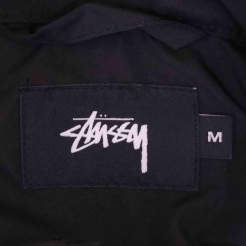 ステューシー Stussy ネックプリントナイロンジップアップジャケット メンズ import:M