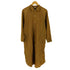 ゼロエイトサーカス 08sircus 18SS シルク混ロングシャツワンピース レディース 0