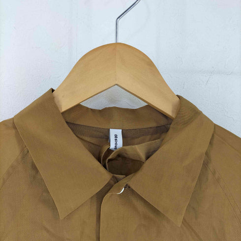ゼロエイトサーカス 08sircus 18SS シルク混ロングシャツワンピース レディース 0