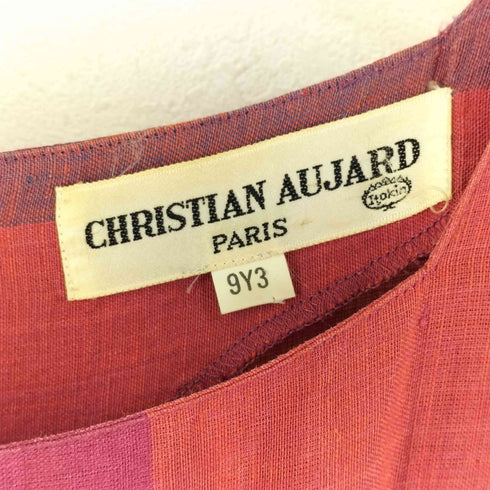 CHRISTIAN AUJARD リネンワンピース (Elegance) レディース 9Y3