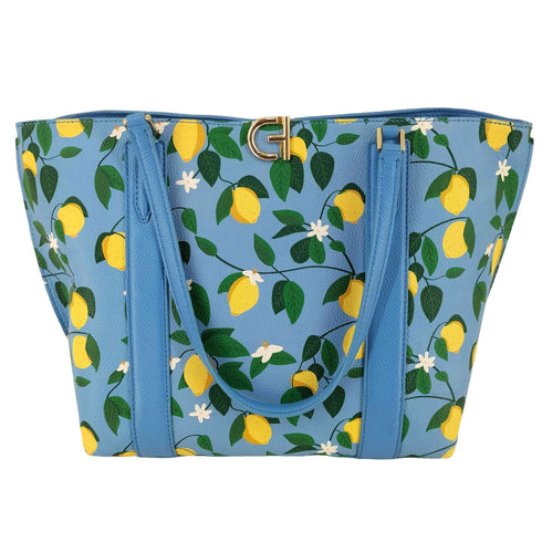 コールハーン COLE HAAN ESSENTIAL SMALL TOTE LEMON PRINT レディース UNIT