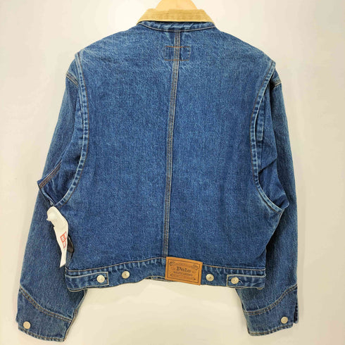 ポロバイラルフローレン Polo by RALPH LAUREN 80-90s 襟コーデュロイ デニム ジャケット 2nd メンズ import:M