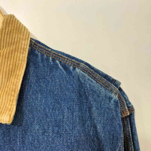 ポロバイラルフローレン Polo by RALPH LAUREN 80-90s 襟コーデュロイ デニム ジャケット 2nd メンズ import:M