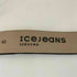 ICEJEANS イタリア製レザーベルト レディース 42