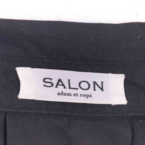 サロンアダムエロペ SALON adam et rope ワイドネックコットンシャツ レディース FREE