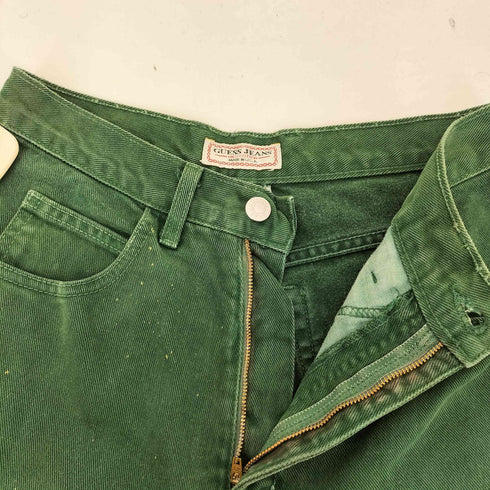 ゲスジーンズ GUESS JEANS 90s USA製 カラーデニム ショーツ メンズ US:30-31