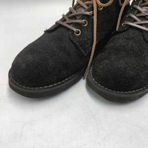 HATHORN BOOTS MACHINE OXFORD SHOES ラフアウト スウェード レザー ブーツ メンズ 7 1/2 E