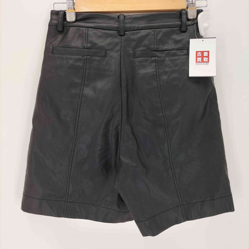 レイビームス Ray BEAMS フェイクレザー ショートパンツ レディース 1