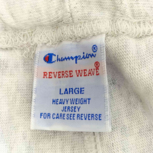 チャンピオン Champion REVERSE WEAVE スクリプトロゴ刺繍 ハーフパンツ レディース L