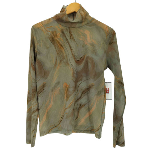 ビューティーアンドユースユナイテッドアローズ BEAUTY & YOUTH UNITED ARROWS シアーマーブルタートル トップス レディース