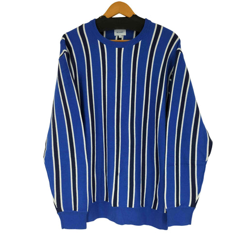 ビームス BEAMS ストライプ レーヨン混 ニット セーター メンズ JPN:L