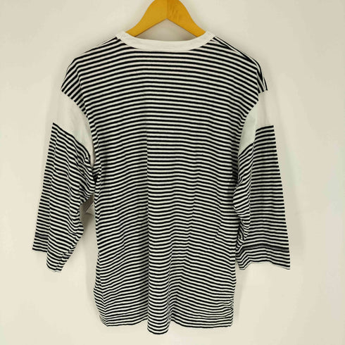 ベター BETTER Border 3/4 Sleeve Tee 裾ポケット スリーブ 切替 ボーダー Tシャツ メンズ JPN:4
