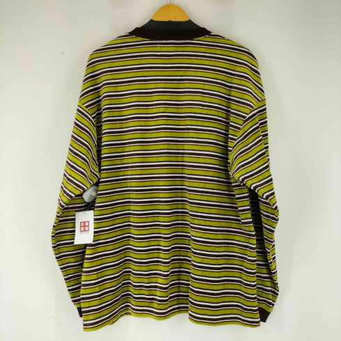 ビームス BEAMS ベロア L/S ボーダーTシャツ メンズ JPN:L