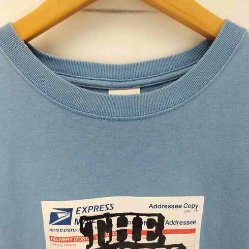 ザブラックアイパッチ THE BLACK EYE PATCH ラベルロゴ クルーネックTシャツ メンズ import:L