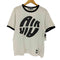 ブラックコムデギャルソン BLACK COMME des GARCONS 20AW AIRフロントロゴ リンガーTシャツ メンズ JPN:XL