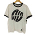 ブラックコムデギャルソン BLACK COMME des GARCONS 20AW AIRフロントロゴ リンガーTシャツ メンズ JPN:XL