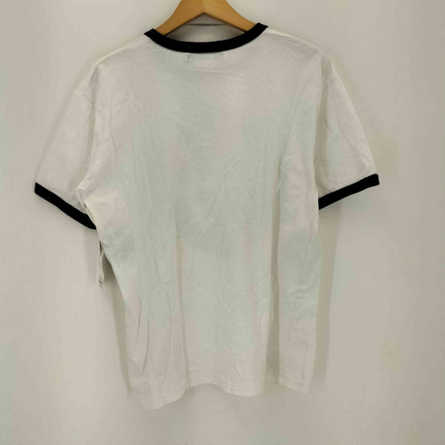 ブラックコムデギャルソン BLACK COMME des GARCONS 20AW AIRフロントロゴ リンガーTシャツ メンズ JPN:XL