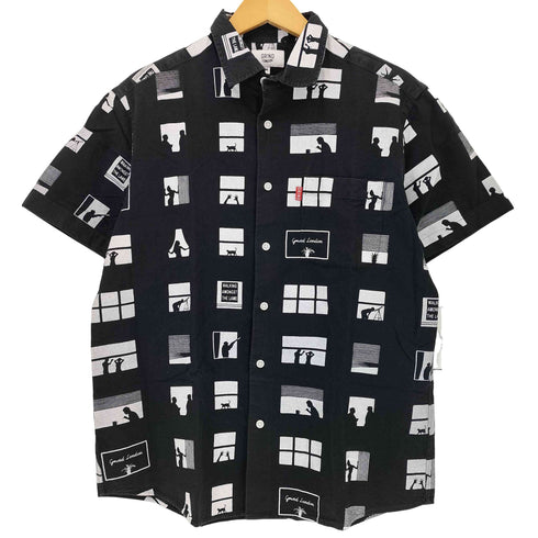 GRIND LONDON グラフィックプリント S/S シャツ メンズ import:M