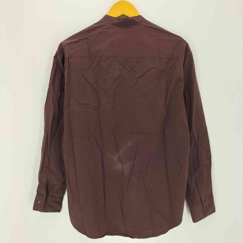 ビューティーアンドユースユナイテッドアローズ BEAUTY & YOUTH UNITED ARROWS TANGO OPEN ブロード バンドカラー フォルムテーパード シャツ メンズ import:M