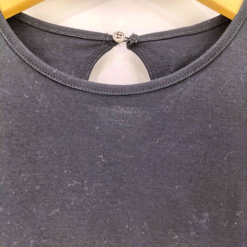 アダムエロペ Adam et Rope ASSEMBLAGE 袖フリル クルーネックTシャツ レディース JPN:38