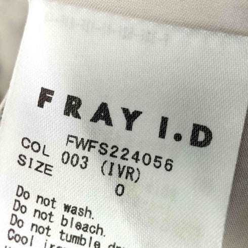 フレイアイディー FRAY I.D プリントプリーツナロースカート レディース JPN:0