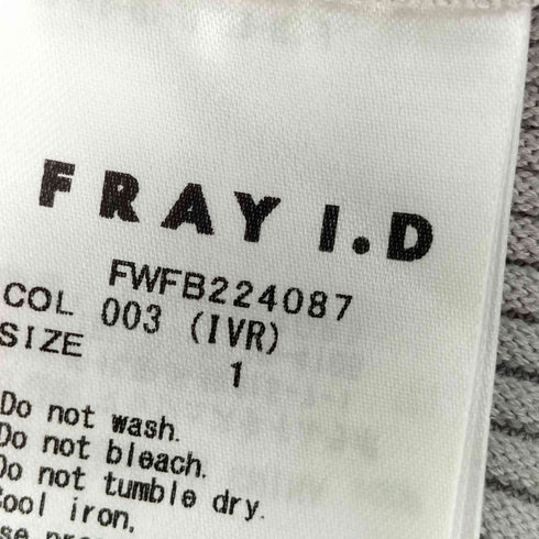 フレイアイディー FRAY I.D ウエストリブバルーントップス レディース JPN:1