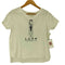 ジユウク 自由区 LUFF 花プリント ラインストーン クルーネックTシャツ レディース JPN:38