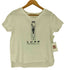 ジユウク 自由区 LUFF 花プリント ラインストーン クルーネックTシャツ レディース JPN:38