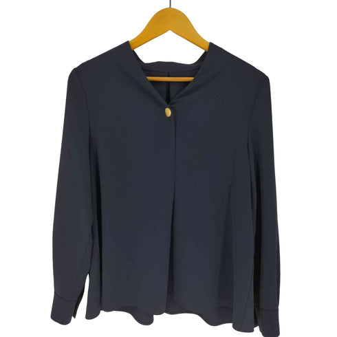 プラステ PLST UVカットVネックオーバルパーツブラウス レディース JPN:M
