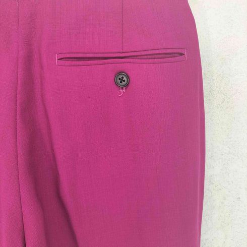 ポールスミス Paul Smith ウール 2タック テーパードスラックスパンツ レディース 40