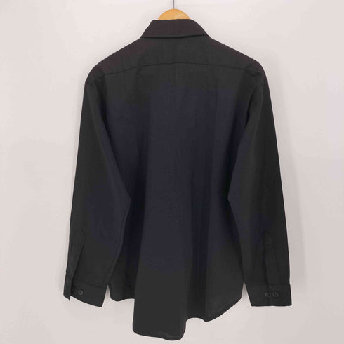 ユーエスネイビー U.S.NAVY CPO Shirts ポリエステルレーヨン アンカーボタン ダブル フラップポケット CPOシャツ メンズ