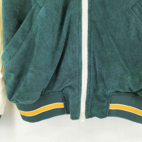 ザラ ZARA パイル地 ジップアップブルゾン メンズ import:S