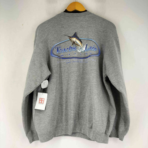 PECIEN} バックフィッシュ プリント スウェット メンズ import:M