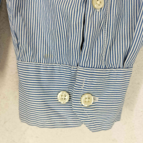ギャップ Gap 90-00s OLD ボタンダウン ストライプ L/Sシャツ メンズ XL
