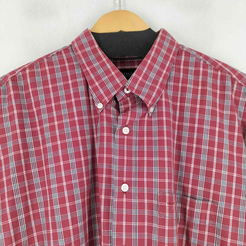 VANHEUSEN チェック柄 L/S BDシャツ メンズ JPN:XL