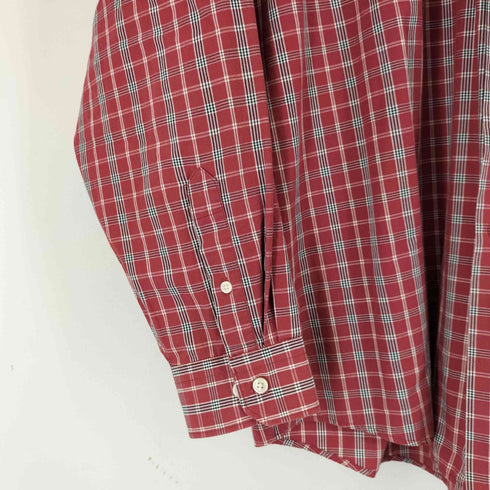VANHEUSEN チェック柄 L/S BDシャツ メンズ JPN:XL