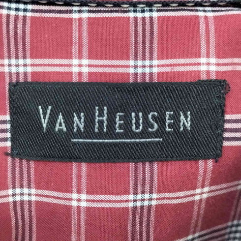 VANHEUSEN チェック柄 L/S BDシャツ メンズ JPN:XL