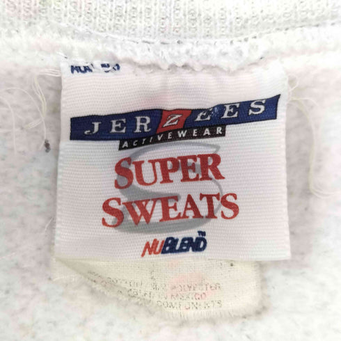 ジャージーズ JERZEES 00S フロントプリント クルーネックスウェット メンズ