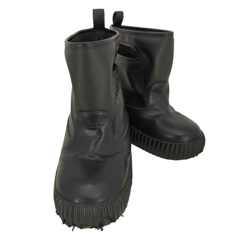 イエロー YELLO 25ss JET BLACK SHORT BOOTS レディース JPN:XL