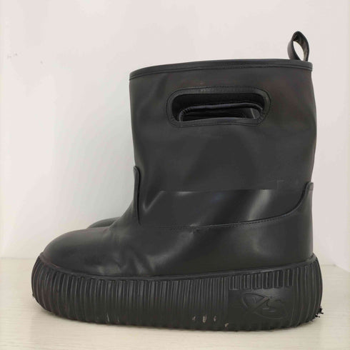 イエロー YELLO 25ss JET BLACK SHORT BOOTS レディース JPN:XL