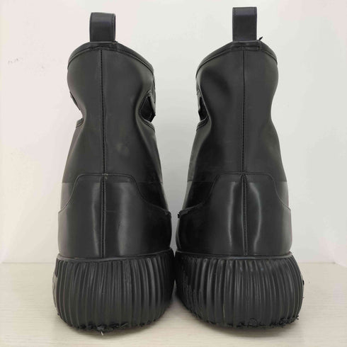 イエロー YELLO 25ss JET BLACK SHORT BOOTS レディース JPN:XL